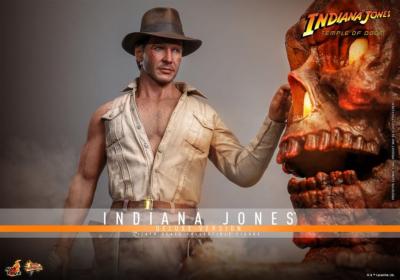 Indiana Jones figurine Movie Masterpiece 1/6 Indiana Jones (Deluxe Version) 30 cm | HOT TOYS