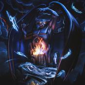 Fantasia statuette 1/20 Demi Art Scale Chernabog 40 cm | IRON STUDIOS