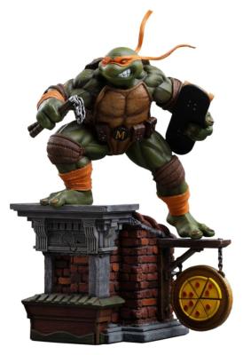 Tortues Ninja statuette Michelangelo Unleashed Art Scale 1/10 24 cm | Iron Studios