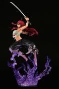 Fairy Tail statuette 1/6 Erza Scarlet Samurai Ver. Shikkoku 43 cm | ORCATOYS