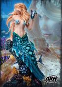 ARH ComiX statuette 1/4 Sharleze The Mermaid EX Version Human Skin 53 cm