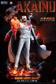 One Piece Jimei Palace 1/6 Sakazuki Akainu Premium Version B Fleet Admiral Statue LED Lava Fists 33cm