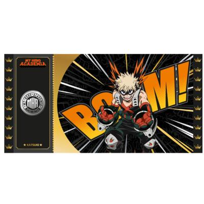 Katsuki Bakugo Black Golden Ticket My Hero Academia | Cartoon Kingdom