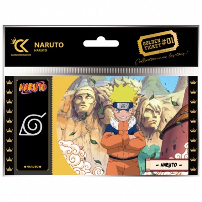 Naruto Black / Golden Ticket Naruto - Cartoon Kingdom