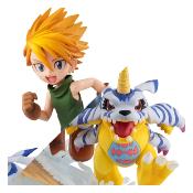 Digimon Adventure G.E.M. Series statuette PVC Yamato Ishida & Gabumon 2022 Ver. 12 cm | Megahouse