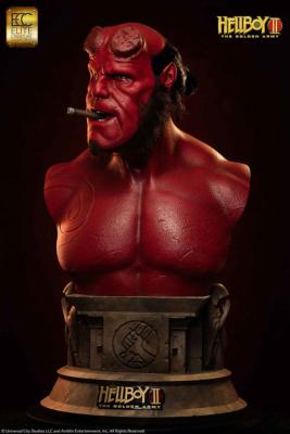 Hellboy buste 1/1 Hellboy 100 cm | ELITE CREATIVE COLLECTIBLES