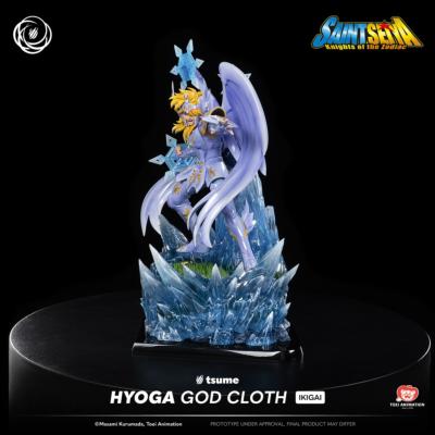 Saint Seiya statuette Ikigai 1/6 Hyoga God Cloth 41 cm | Tsume