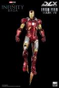 Infinity Saga figurine 1/12 DLX Iron Man Mark 42 17 cm | THREEZERO