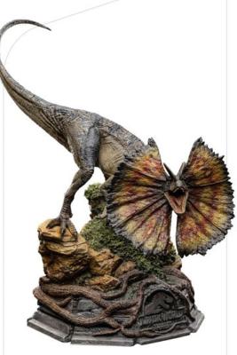 Jurassic World Le Monde d'après Statuette 1/10 Art Scale Dilophosaurus 13 cm | IRON STUDIOS