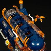 Lumibricks Steampunk World Alchemist Moving Castle Set Construction LED 2690 pcs 34cm