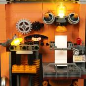 Lumibricks Steampunk World Memory Magic Shop Set Construction LED 2056 pcs 33cm