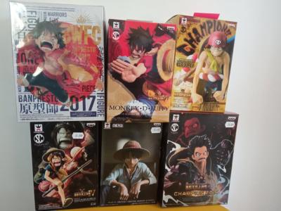 Lot de 6 figurines Monkey D Luffy| Banpresto