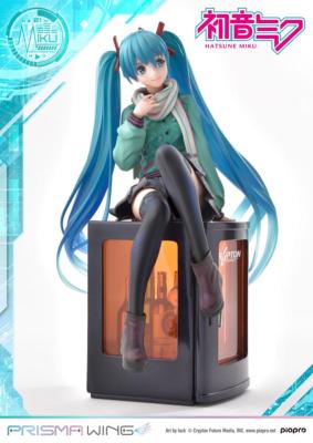  Miku (Art by lack) 19 cm Hatsune Miku statuette PVCPrisma Wing Hatsune 