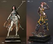 Stellar Blade - Raven & Lily Set 1/3 Scale Statues (75 + 63 cm) | JND Studios