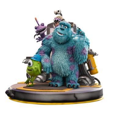 Statuette Monstres et Compagnie 1/10 Deluxe Art Scale Jacques Sullivent, Bob Razowski 30 cm | IRON STUDIOS
