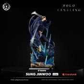 Tsume Art Sung Jinwoo Ikigai 1/6 Statue 44cm Solo Leveling Monarque des Ombres Chasseur Dagues Polyresine