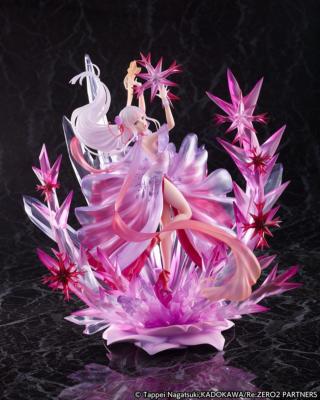 Re: Zero Starting Life in Another World statuette 1/7 Emilia Crystal Dress Ver. 35 cm | ESTREAM