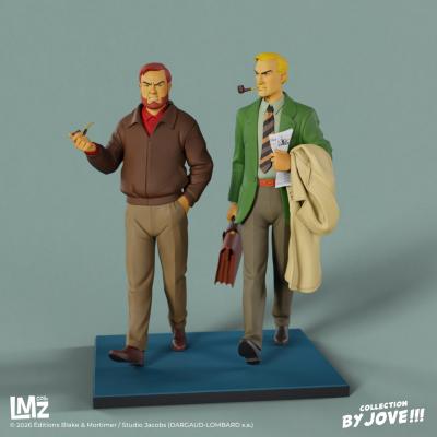 Blake & Mortimer - L Enigme de l Atlantide statuette 23 cm collection By Jove | LMZ COLLECTIBLES