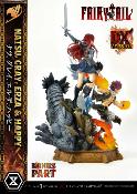 NATSU, GRAY, ERZA AND HAPPY 1/6 DELUXE VERSION STATUE FAIRY TAIL | PRIME 1 STUDIO