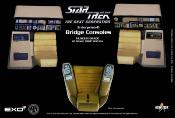 Star Trek La Nouvelle Génération réplique 1/6 Enterprise-D Bridge Consoles Set (OPS + CONN) | EXO-6