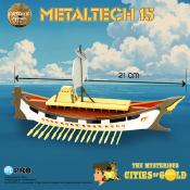 The Mysterious Cities of Gold réplique die-cast Metaltech 15 Solaris Metallic Version Box EN HL Pro 21 cm
