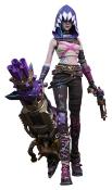 Arcane Figurine 1/6 Fractured Jinx 28cm Hot Toys