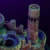 Les Maîtres de l'Univers (2026) - Statuette Icons Castle Greyskull 20 cm | Iron Studios
