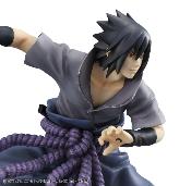 Naruto Shippuden Sasuke Uchiha Great Ninja War 23cm Figurine PVC GEM Series Repeat Megahouse Sharingan Rinnegan Manga Anime