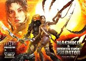 Aliens vs Predator Comic UPM Machiko & Broken Tusk Predator Deluxe Version Statue 1/4 84cm Prime 1 Studio