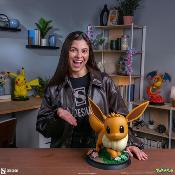 Sideshow Pokemon Evoli Eevee Life-Size Statue 1/1 34cm