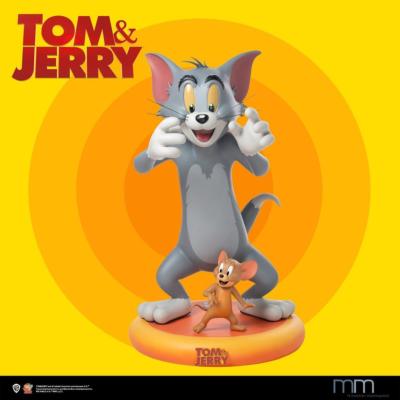 Tom et Jerry Life-Size set de statues 1/1 Tom 91 cm & Jerry 25 cm | MUCKLE MANNEQUINS