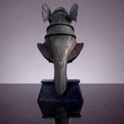 Stargate Desktop Replica casque Horus Guard 15 cm