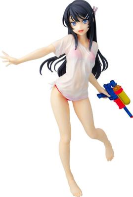 Rascal Does Not Dream of Bunny Girl Senpai statuette 1/7 Mai Sakurajima Water Gun Date Ver. 23 cm