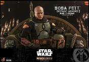 Star Wars The Mandalorian figurine 1/6 Boba Fett (Repaint Armor) and Throne 30 cm - HOT TOYS 