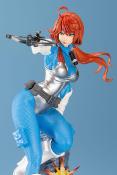 G.I. Joe Bishoujo statuette PVC 1/7 Scarlett 25th Anniversary Blue Color Ver. 23 cm | KOTOBUKIYA