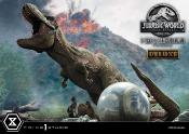 Jurassic World: Fallen Kingdom statuette 1/15 T-Rex & Carnotaurus Deluxe Version 90 cm | PRIME 1 STUDIO