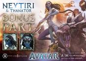 Avatar (Film) statuette Real Elite Masterline Series 1/4 Neytiri & Thanator Deluxe Bonus Version 75 cm | PRIME 1 STUDIO