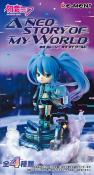 Hatsune Miku - Neo Story mini figurines 12 cm, display 4 blind box, Re-Ment