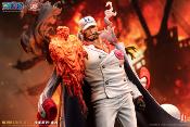 One Piece Jimei Palace 1/6 Sakazuki Akainu Premium Version B Fleet Admiral Statue LED Lava Fists 33cm