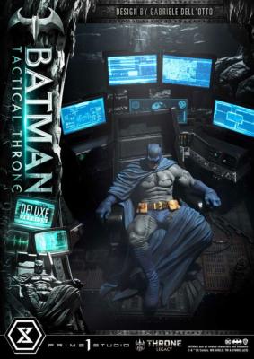 DC Comics statuette 1/3 Throne Legacy Collection Batman Tactical Throne Deluxe Bonus Version 57 cm | PRIME 1 STUDIO
