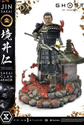 Ghost of Tsushima statuette 1/4 Sakai Clan Armor Deluxe Bonus Version 60 cm | PRIME 1 STUDIO