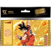 Golden Ticket Dragon Ball Z - Goku | CARTOON KINGDOM