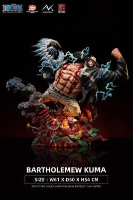 One Piece Statue 1/4 Bartholomew Kuma | Jimei Palace x Anikingdom