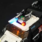 Lumibricks Cyberpunk Neoncity Police Urban Convoy Set Construction LED 485 pcs 18cm