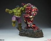 Marvel statuette Hulk vs Hulkbuster 50 cm  | Sideshow