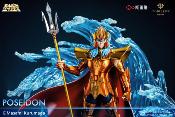 Poseidon COMBO Standing + Throne + Julian 1/6  Saint Seiya avec LED | Zodiakos Studio