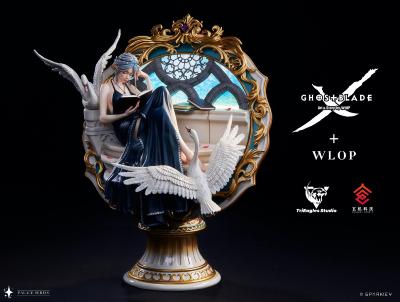 Swan 1/6 NAVY VERSION Ghostblade Statue by Wlop Artist | Trieagles Studio