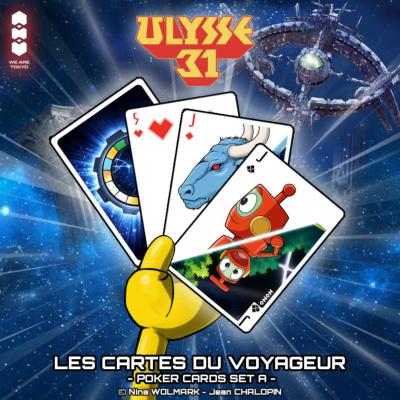 Ulysse 31 jeu de 54 cartes Poker Les Cartes du Voyageur | We Are Tokyo