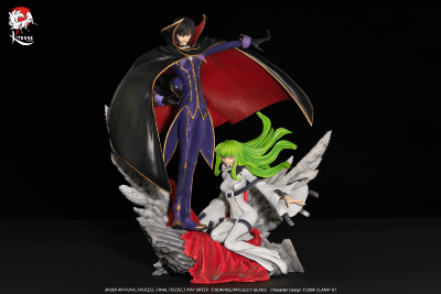 ZERO & C.C 1/6 Code Geass | Kitsune Statue