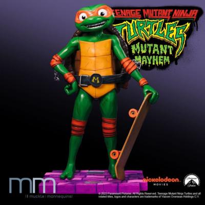 Les Tortues Ninja Life-Size statue 1/1 Michelangelo 162 cm | MUCKLE MANNEQUINS